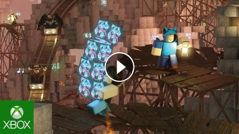 Xbox Roblox Azure Mines Release Trailer - roblox xbox one flood escape 2 and swordburst 2 released