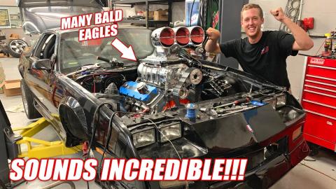 Toast Is Alive Firing Up Our 10 3l Supercharged Big Block For The